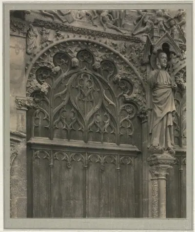 Bourges Cathedral: Crypt Under Nave