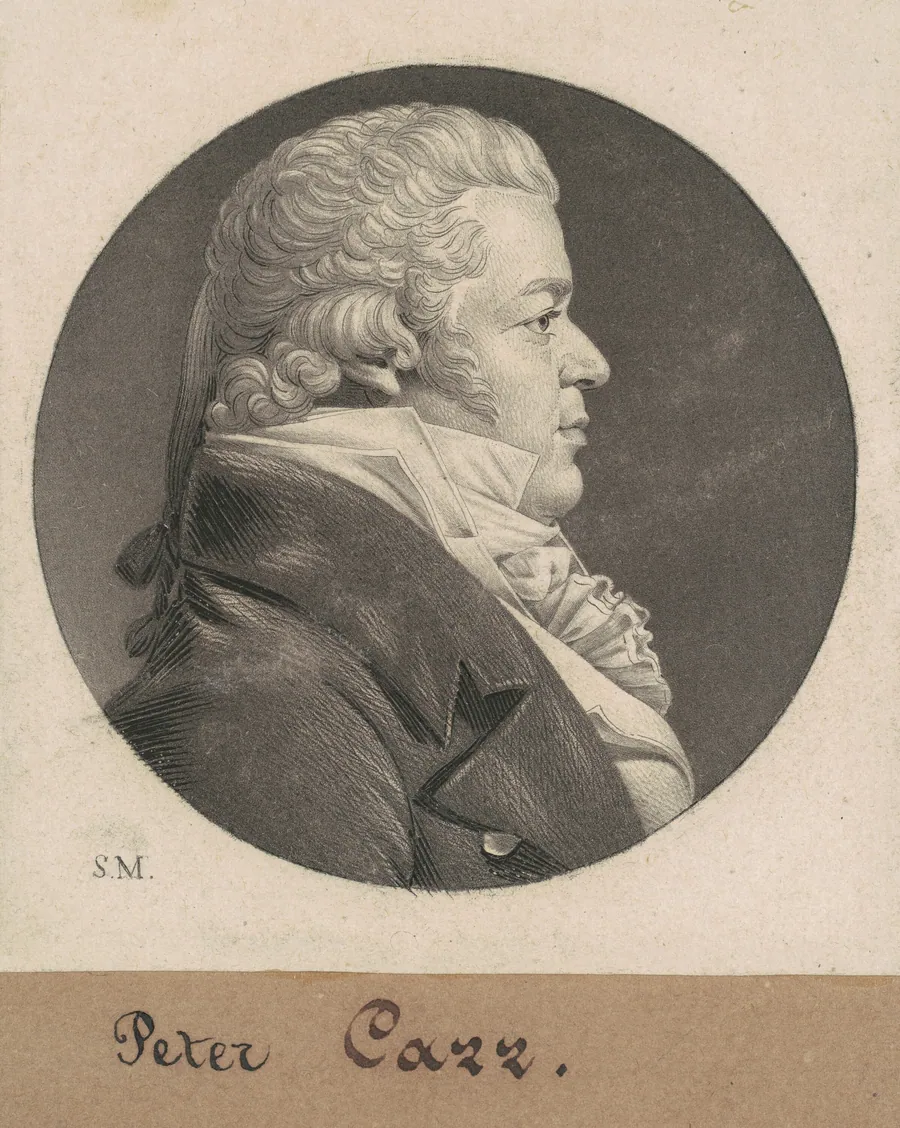 Peter Carr by Charles B. J. Févret de Saint-Mémin