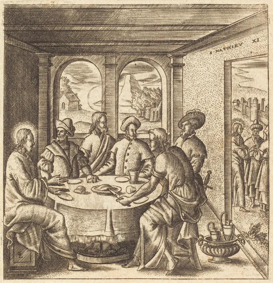 Christ Teaching by Léonard Gaultier