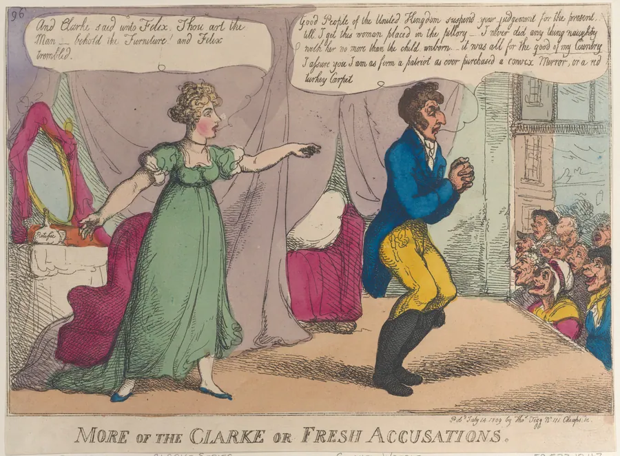 More of the Clarke or Fresh Accusations by Thomas Tegg