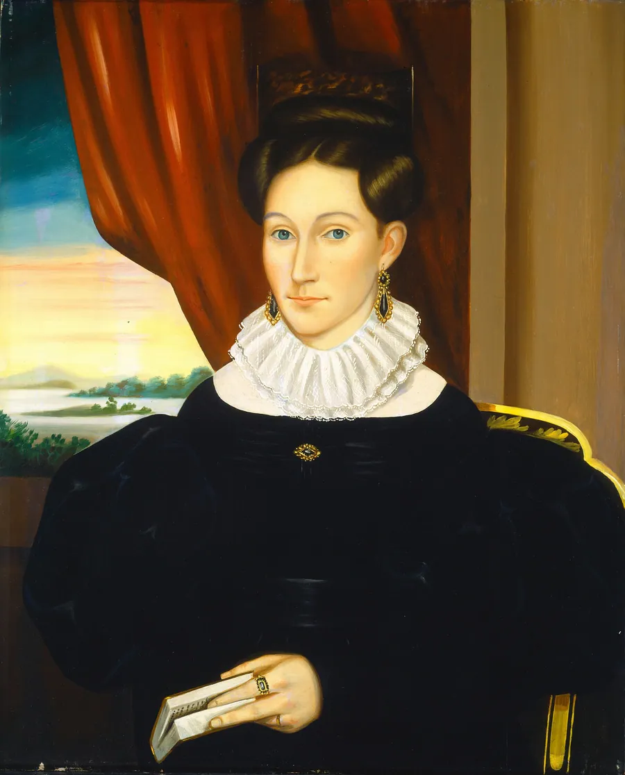 Connecticut Sea Captain's Wife by Isaac Sheffield