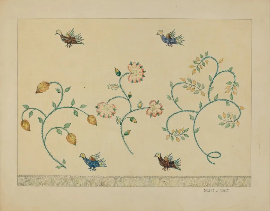 Curtain by Eugene La Foret