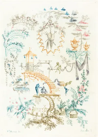 Arabesque with a Monkey