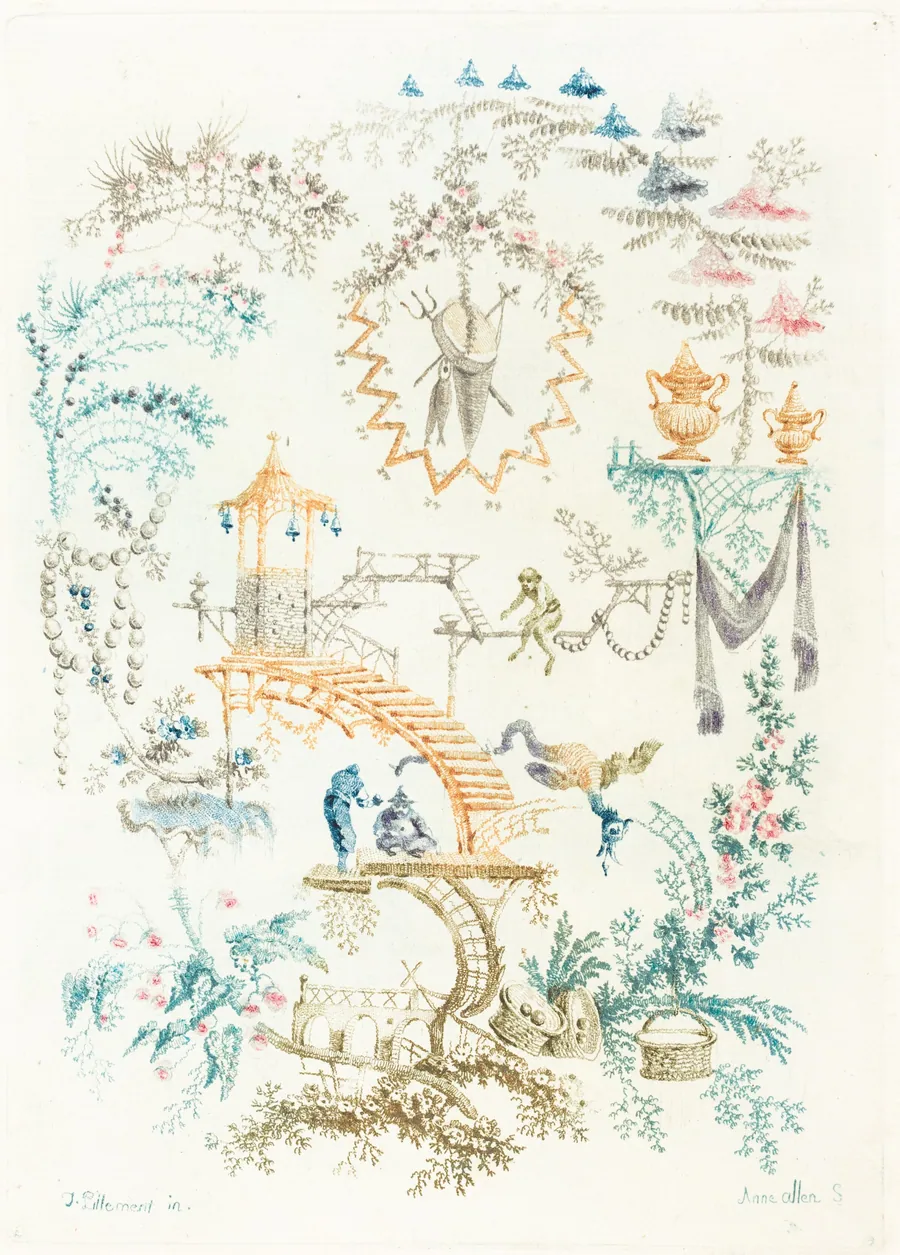 Arabesque with a Monkey by Anne Allen