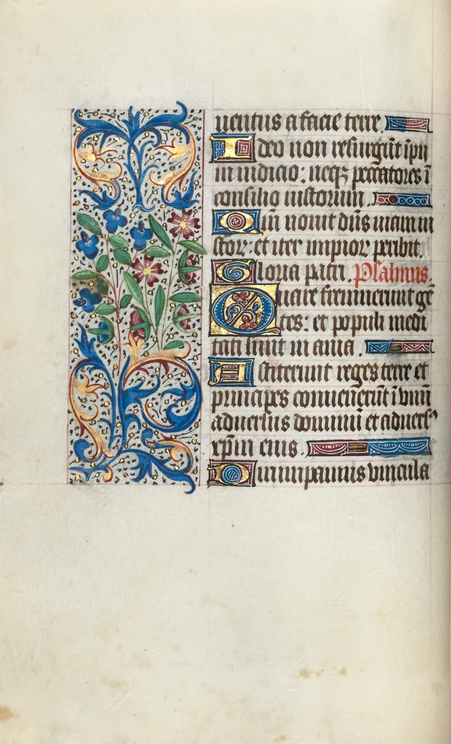 Book of Hours (Use of Rouen): fol. 57v by Master of the Geneva Latini