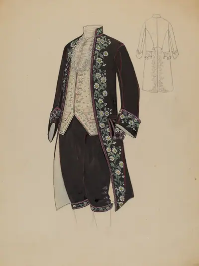 Man's Court Costume