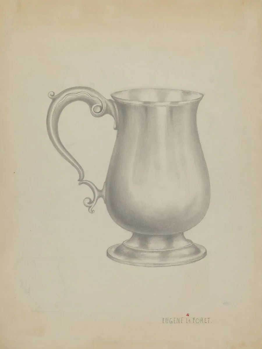 Silver Mug by Eugene La Foret