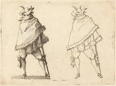 Man Wrapped in His Mantle