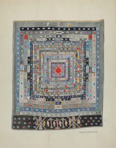 Pieced Bed Cover