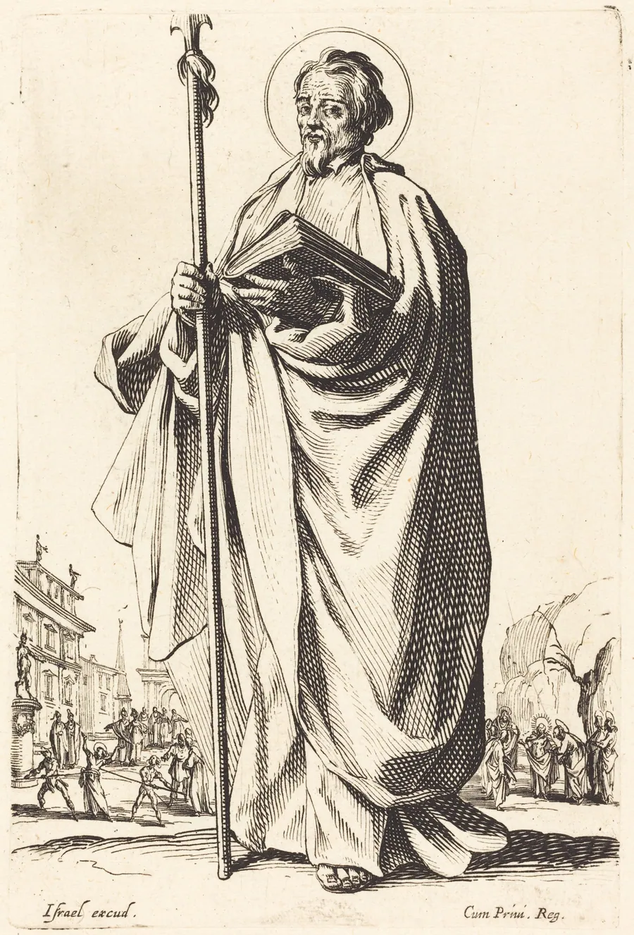 Saint Thomas by Jacques Callot