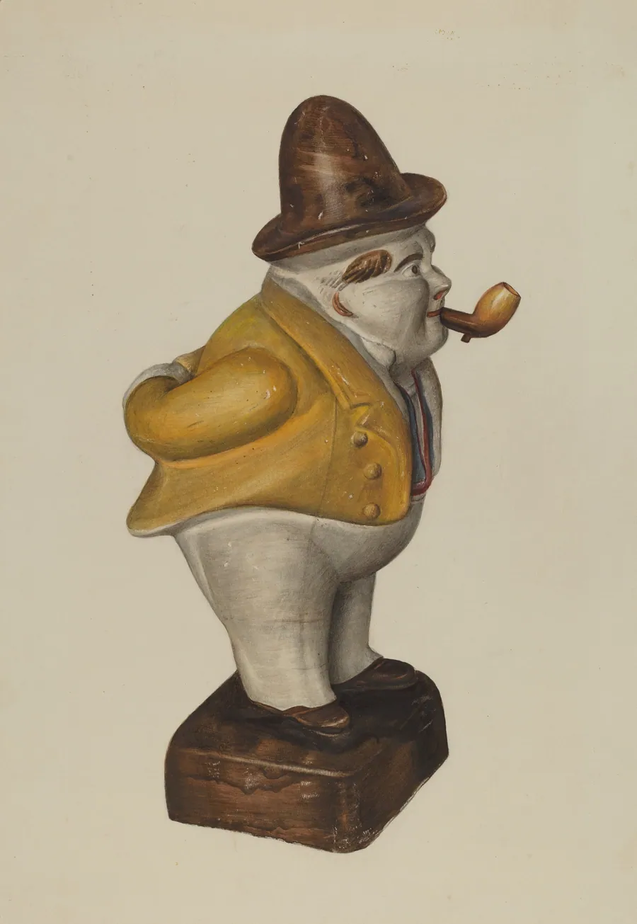 Toby Figure by Mina Lowry