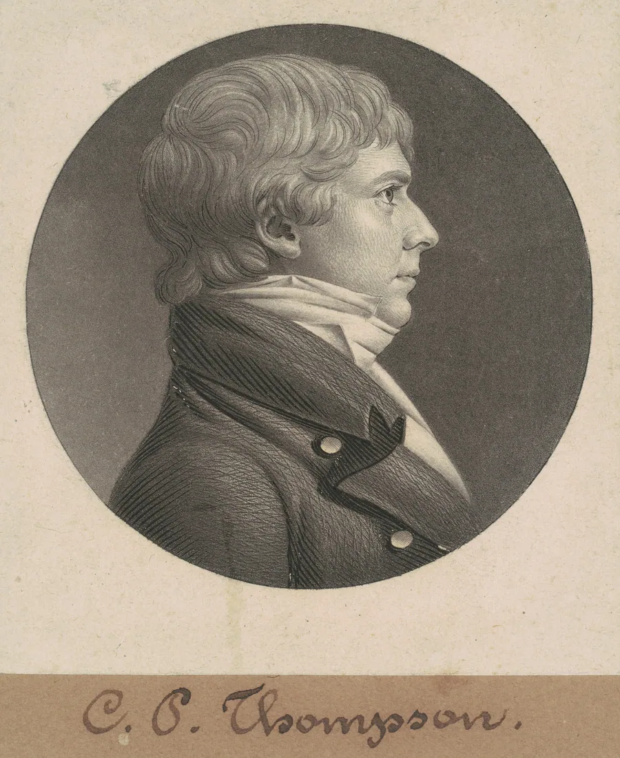 Samuel Hambleton by Charles B. J. Févret de Saint-Mémin