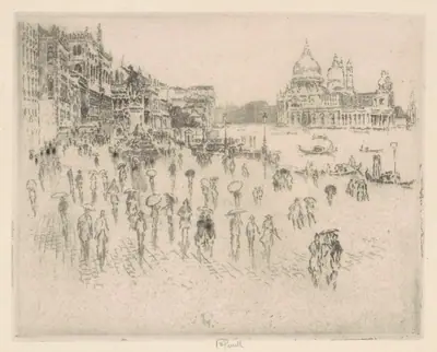 On the Riva, from Pennell's Window