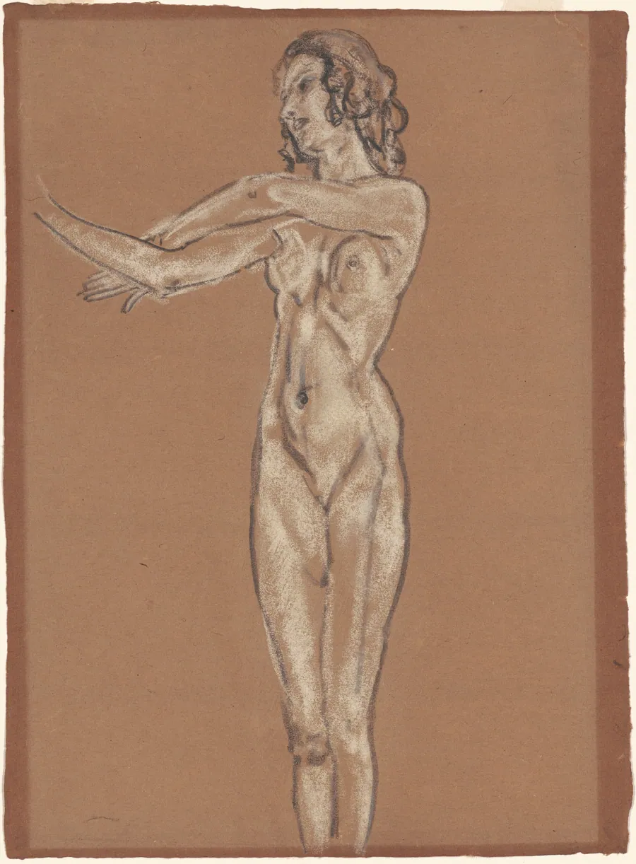 Female Nude by Arthur B. Davies