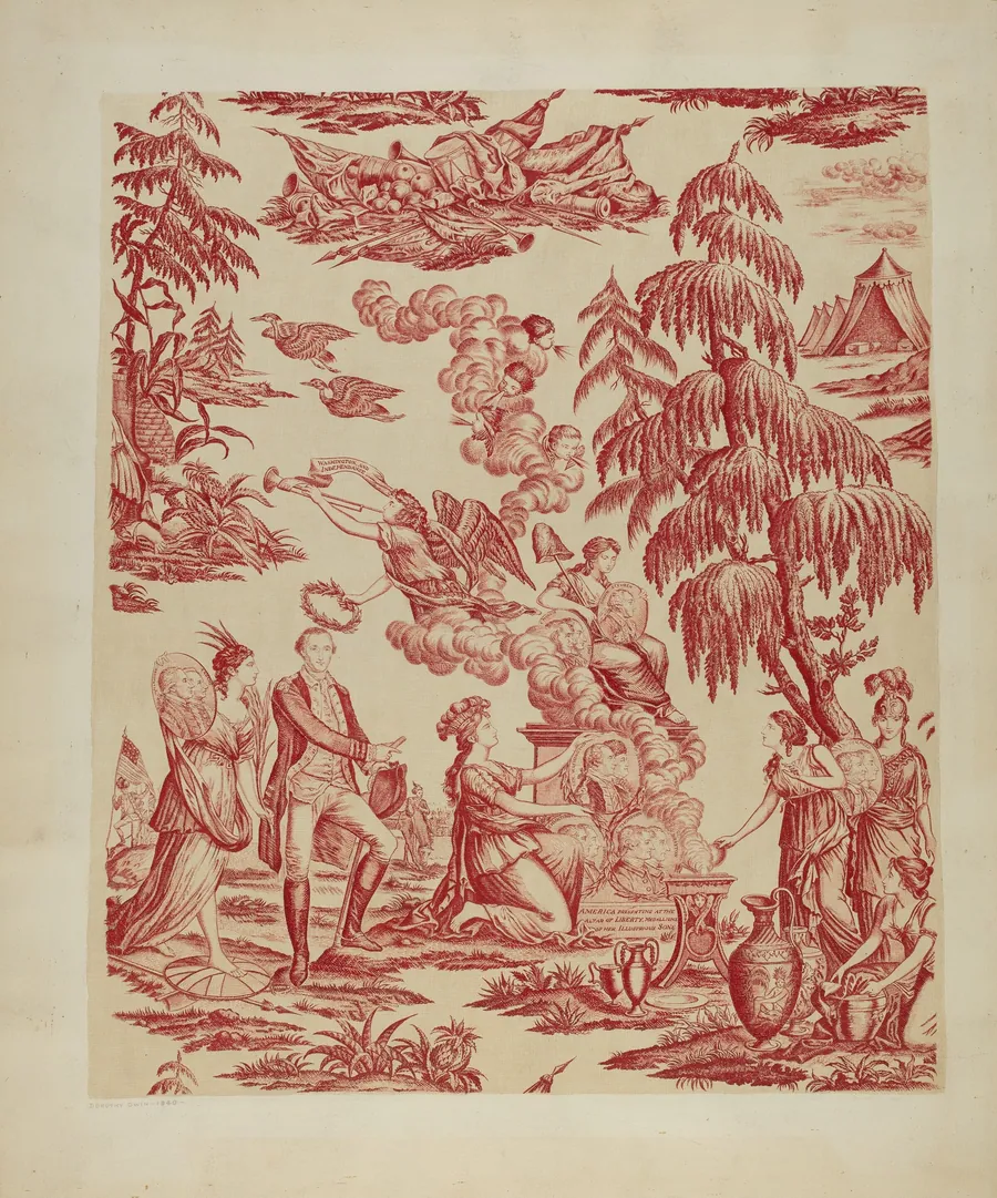 Printed Textile - Historical by Dorothy Dwin