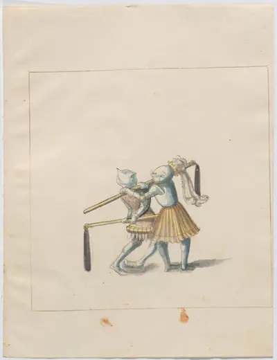 Foot Combat with Flails