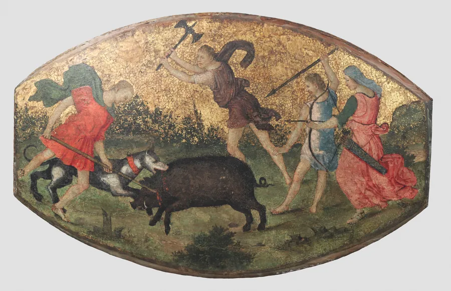 Hunt of the Calydonian Boar by Pinturicchio