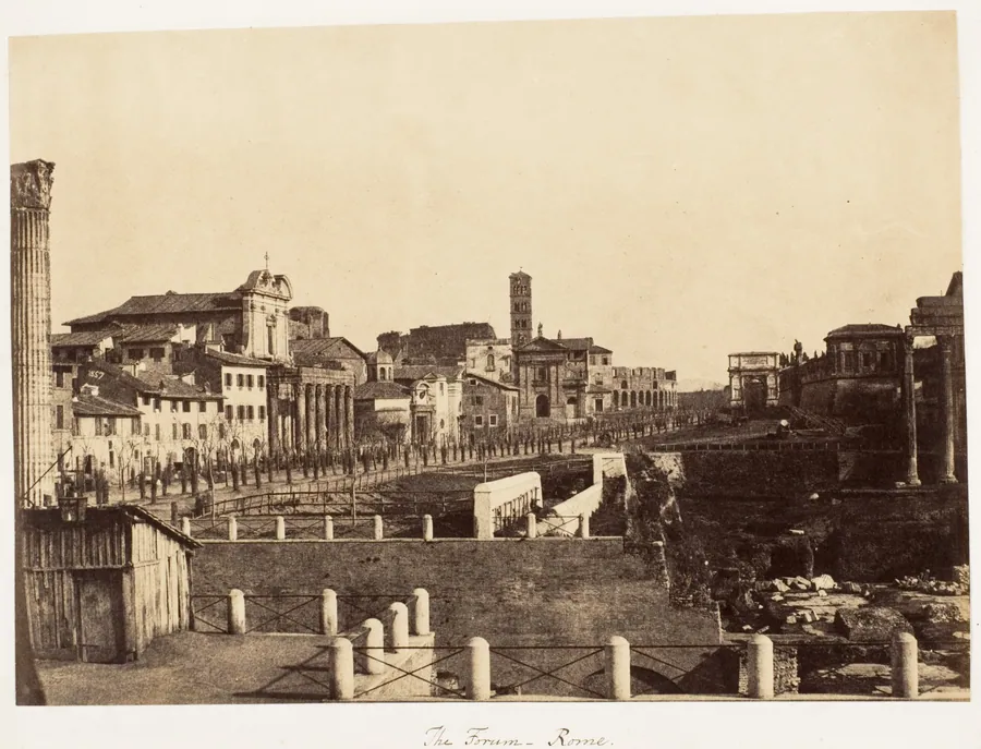 The Forum, Rome by Jane Martha St. John