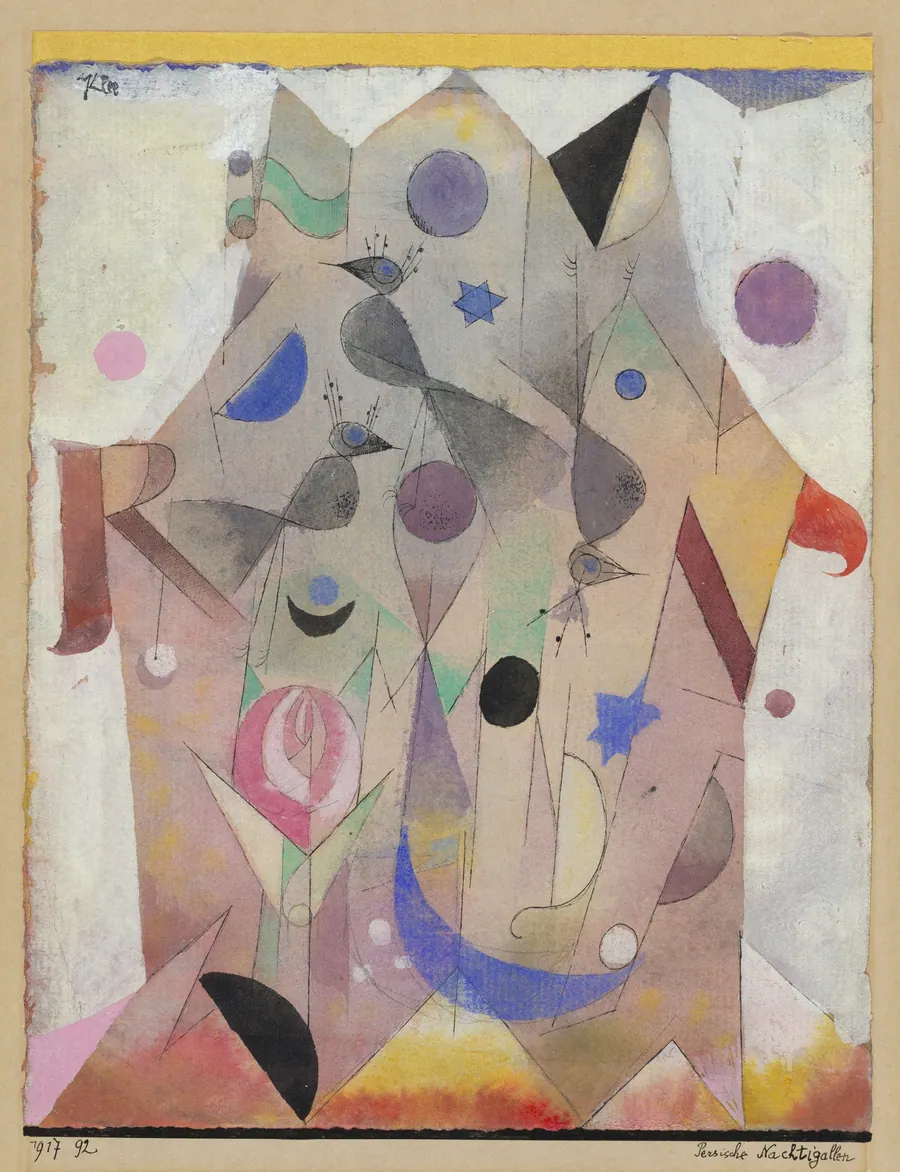 Persische Nachtigallen (Persian Nightingales) by Paul Klee
