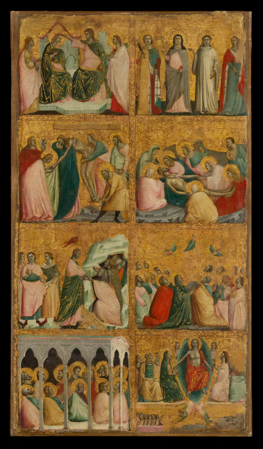 Scenes from the Life of Christ by Giovanni Baronzio