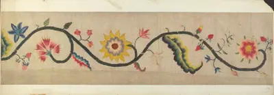 Crewel Embroidery (Border)