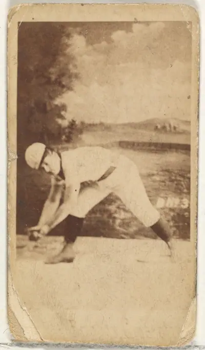 Card 3, from the Girl Baseball Players series (N48, Type 1) for Virginia Brights Cigarettes