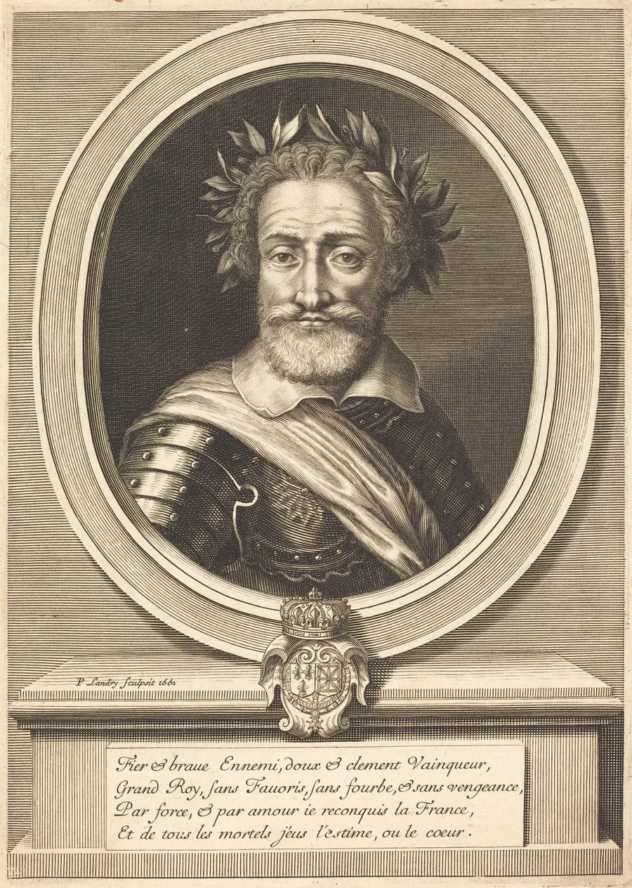 Henri IV, King of France by Pierre Landry