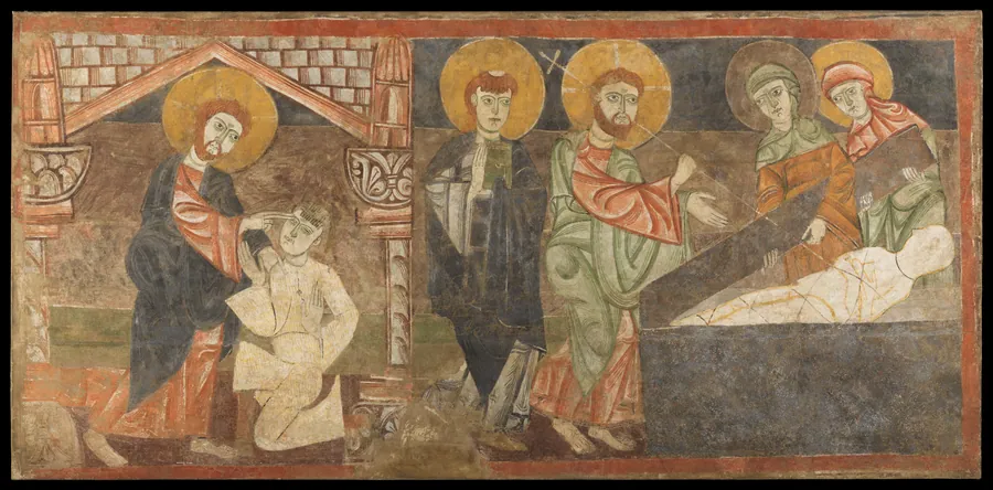 The Healing of the Blind Man and the Raising of Lazarus