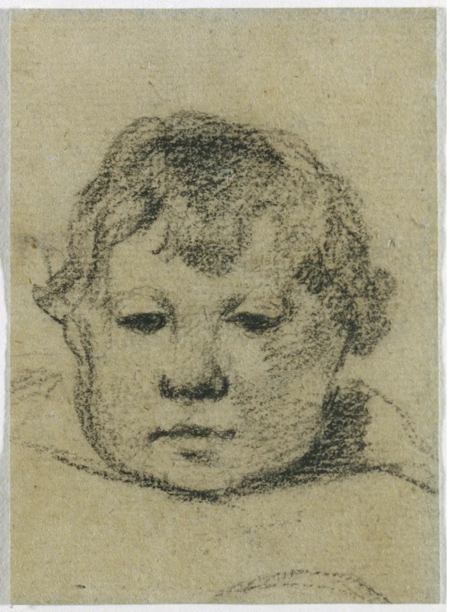 Emil Gauguin as a Child by Paul Gauguin