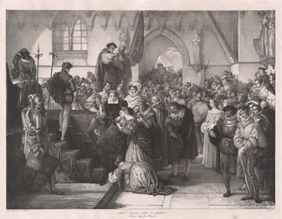 Maria Stuard condotta al patibolo (Mary Stuart Being Led to the Scaffold)