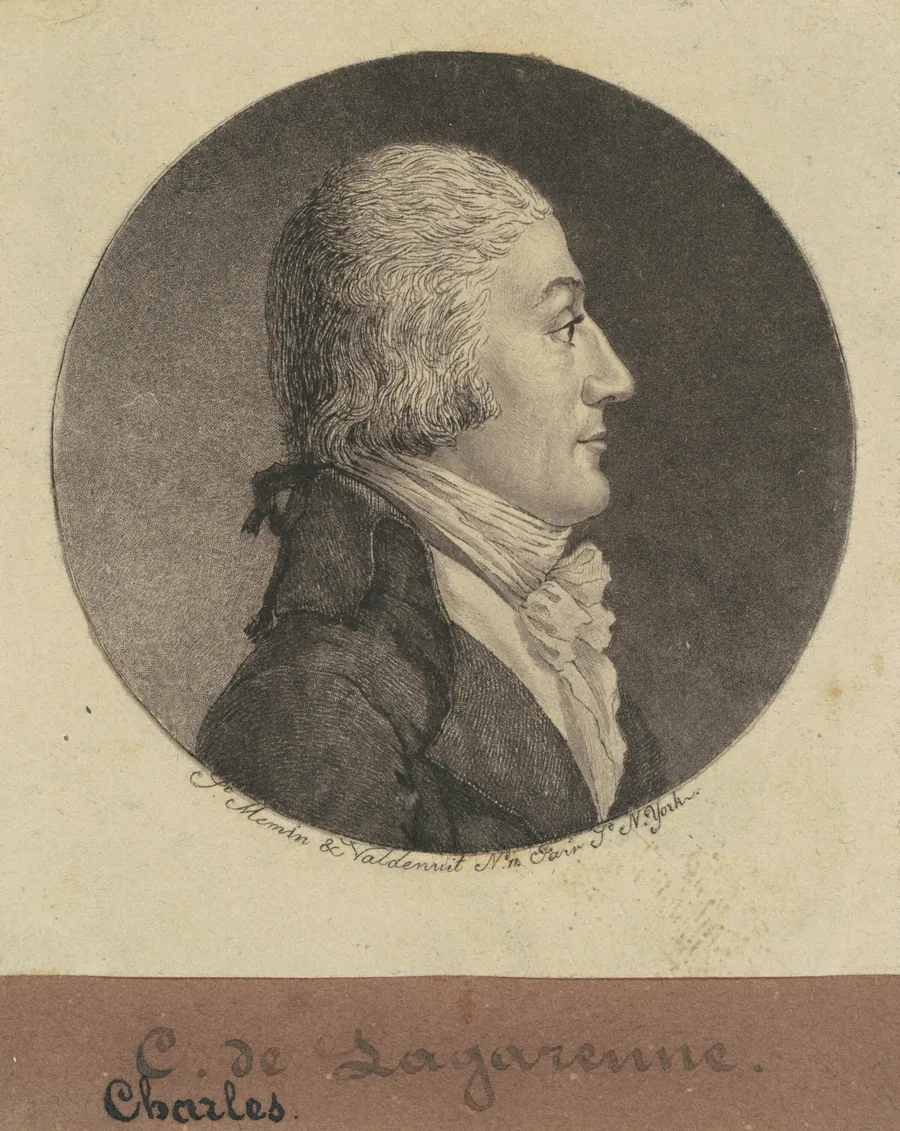 Charles de Lagarenne by Charles B. J. Févret de Saint-Mémin