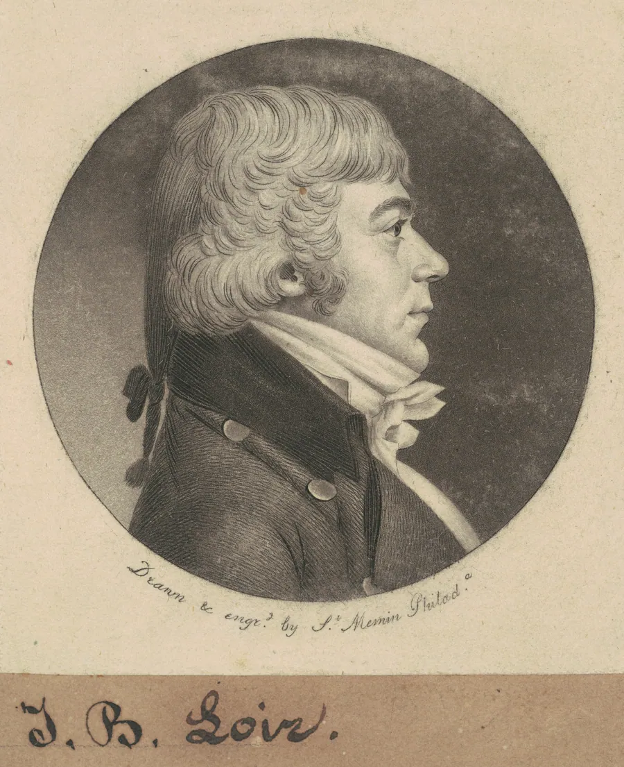 J. B. Loir by Charles B. J. Févret de Saint-Mémin