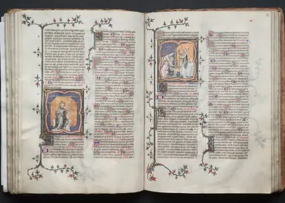 The Gotha Missal: Fol. 82v, The Trinity