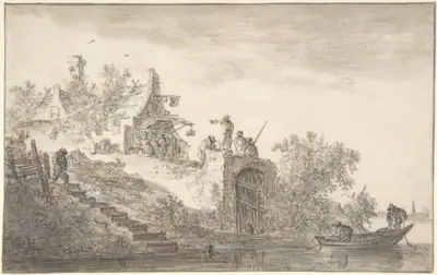 Landscape with Figures