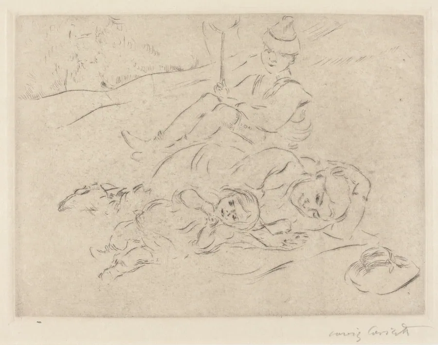 Auf dem Lande (In the Country) by Lovis Corinth