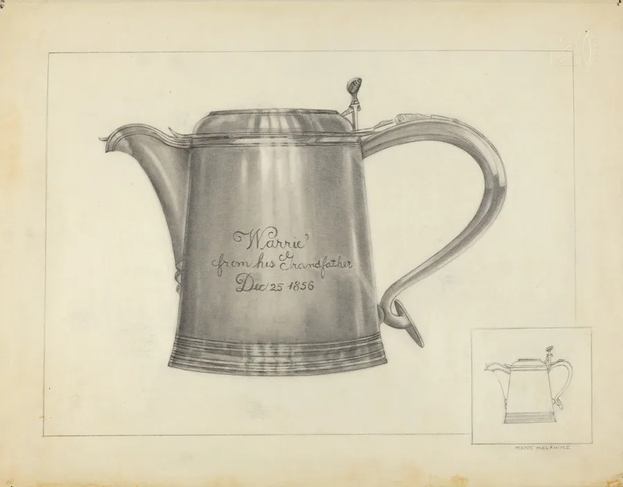 Silver Tankard by Irene Malawicz