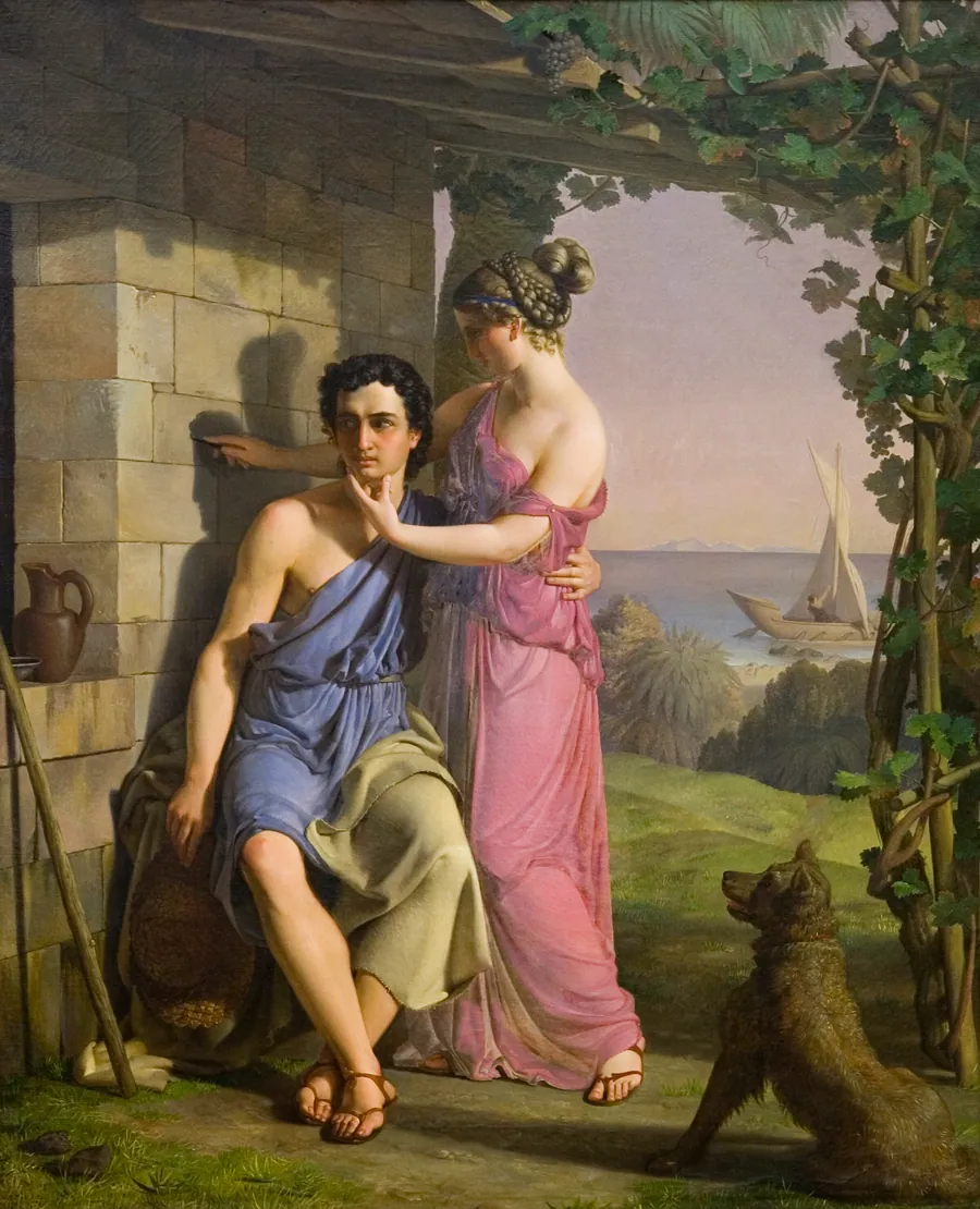 Malerkunstens oprindelse by Heinrich Eddelien