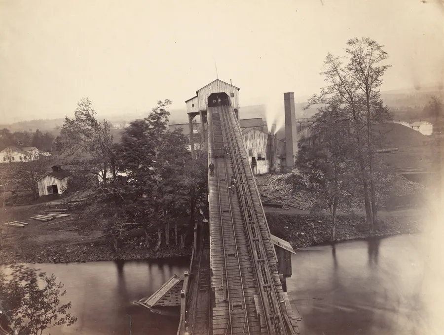 Von Storch Breaker, Del. & Hudson Canal Co. by Thomas H. Johnson