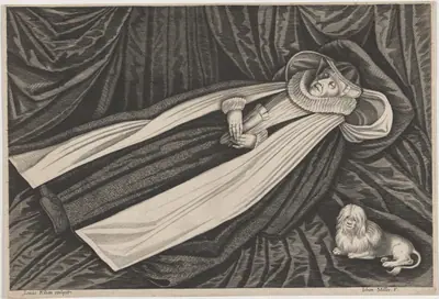 Deathbed of a Nun