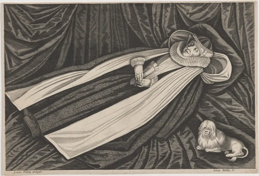 Deathbed of a Nun by Lucas Kilian