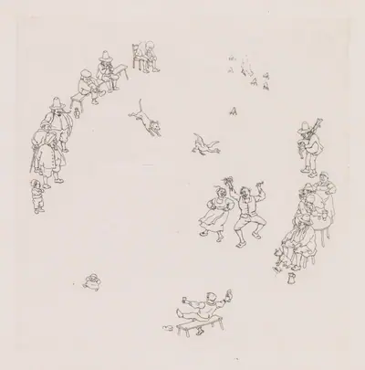 Revelers (Ribauds et Ribaudes)
