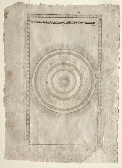 The Empyrean Sphere (from the Tarocchi, series A:  Firmaments of the Universe, #50)