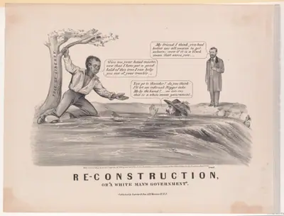 Re-Construction, or "A White Man's Govenment"