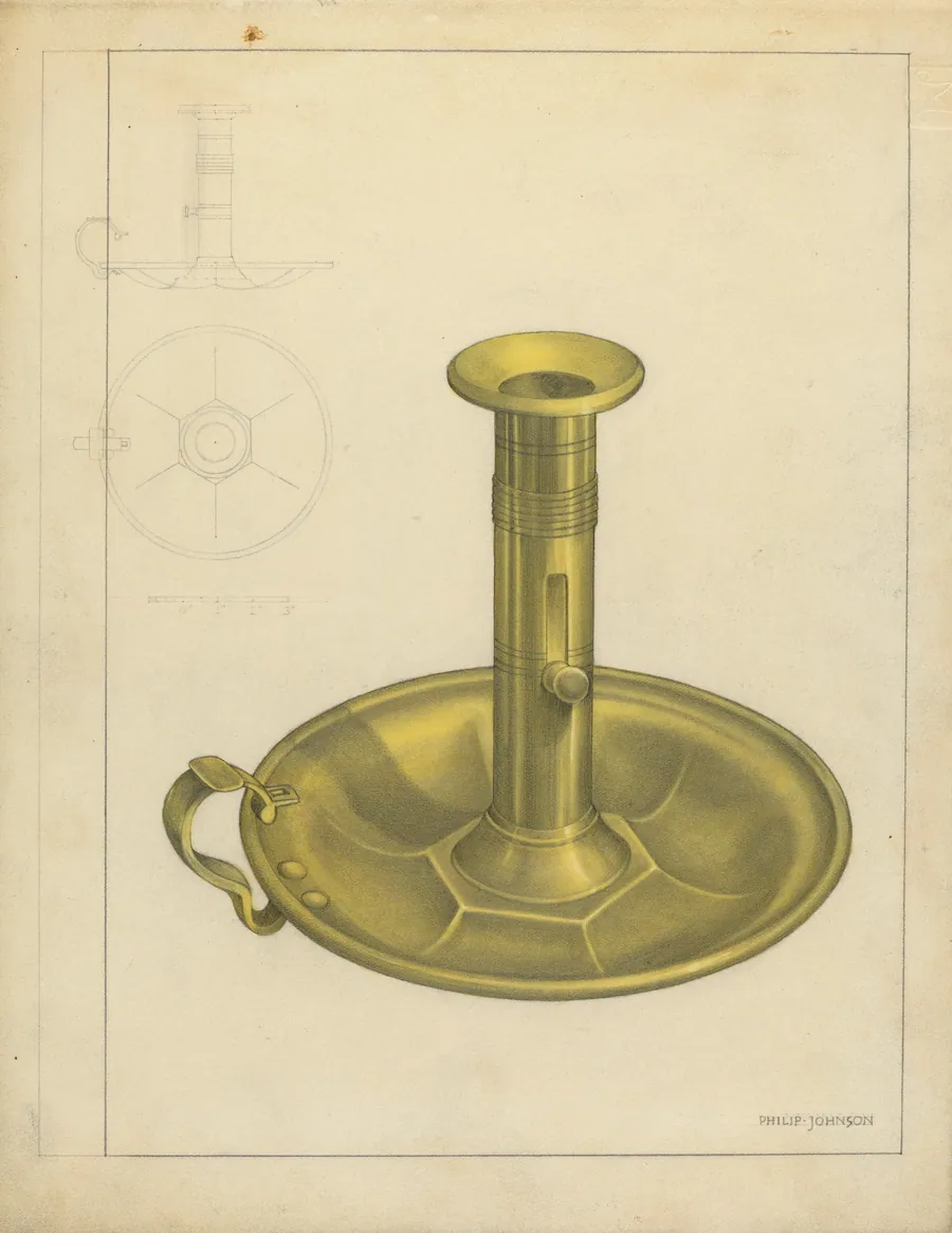 Candlestick by Philip Johnson