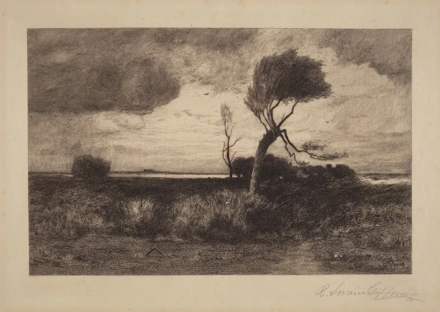 Near the Coast [large plate] by Robert Swain Gifford
