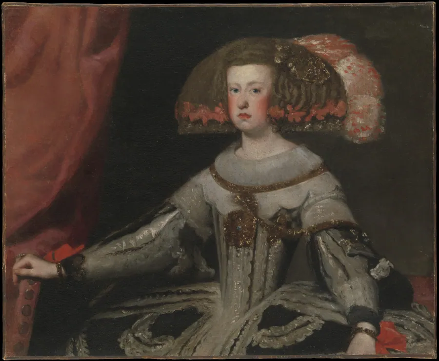 Mariana of Austria (1634–1696), Queen of Spain by Velázquez