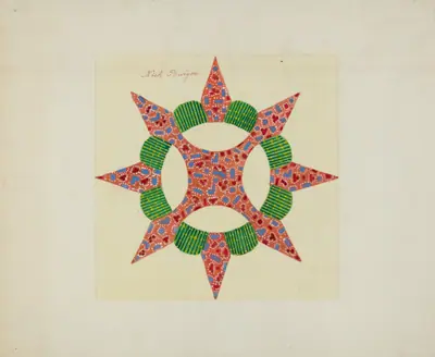 Pieced Autograph Quilt (1 Piece)