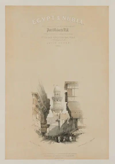 Egypt and Nubia, Volume I: Title Page