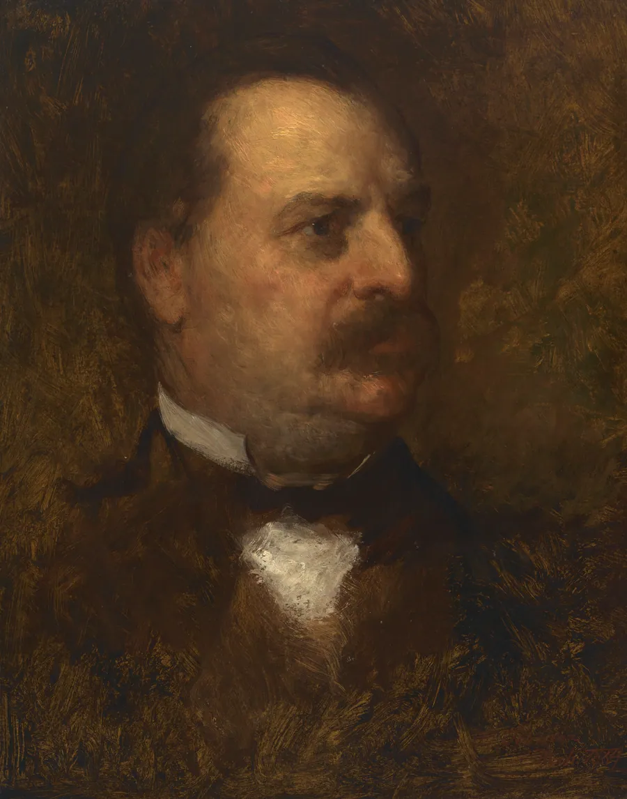 Grover Cleveland by Eastman Johnson, 29 Jul 1824 - 5 Apr 1906