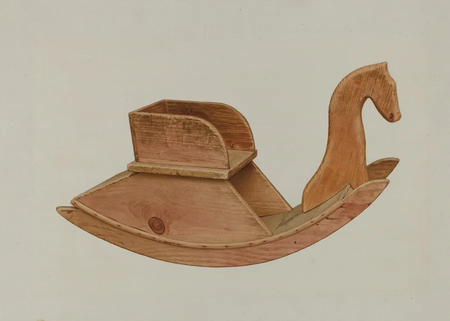 Child's Rocking Chair by Alfred H. Smith